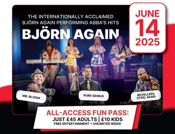 Bjorn Again to headline a full day of Derby final gala activities